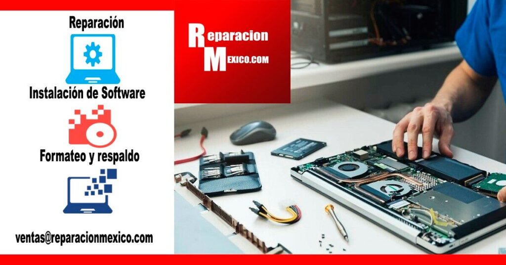 Reparacion de computadoras instalacion de software reparacionmexico